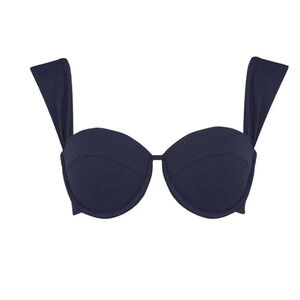 Arabella London Swimwear Berry Luxe Modern Bustier Bikini  Top